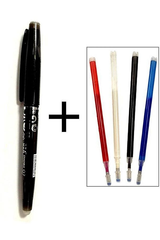 Luvary™- Silinebilir Tükenmez Kalem  1 Adet Kalem 4 Renk Uç